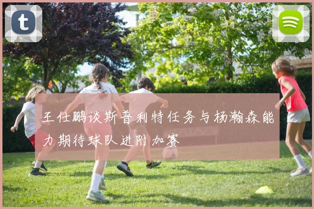 王仕鹏谈斯普利特任务与杨瀚森能力期待球队进附加赛