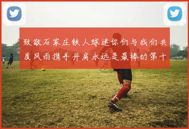 致敬石家庄铁人球迷你们与我们共度风雨携手并肩永远是最棒的第十二人